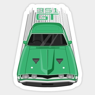 Ford Falcon XA GT 351 - Calypso Green Sticker